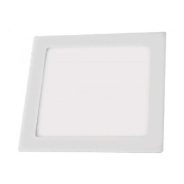 Luminária de embutir LED/18W/230V 20,8x20,8 cm branca