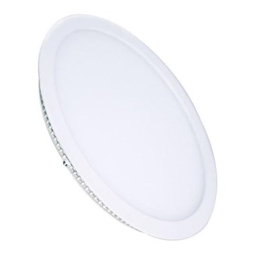 Luminária de embutir LED/24W/230V 3000/4000/6000K diâmetro 30 cm branca