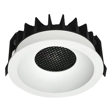 Luminária de embutir LED/24W/230V 3000/4000/6400K Ø 13,5 cm branca