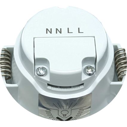LED Candeeiro encastrado para casa de banho BONO LED/8W/230V 3000K IP65 cromo mate