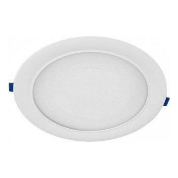 Luminária de embutir LED SIGARO LED/18W/230V 3000/4000/6500K, diâmetro 22 cm, branca