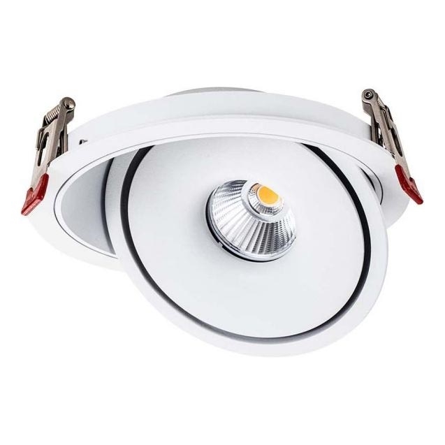 Luminária de embutir LED spot LED/20W/230V 3000/4000/6400K diâmetro 16,5 cm branco