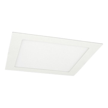 Luminária de embutir para banheiro LED VEGA LED/18W/230V 3800K 22,5 cm IP44 branco neve