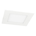 Luminária de embutir para banheiro LED VEGA LED/6W/230V 3800K 11,8 cm IP44 branco neve