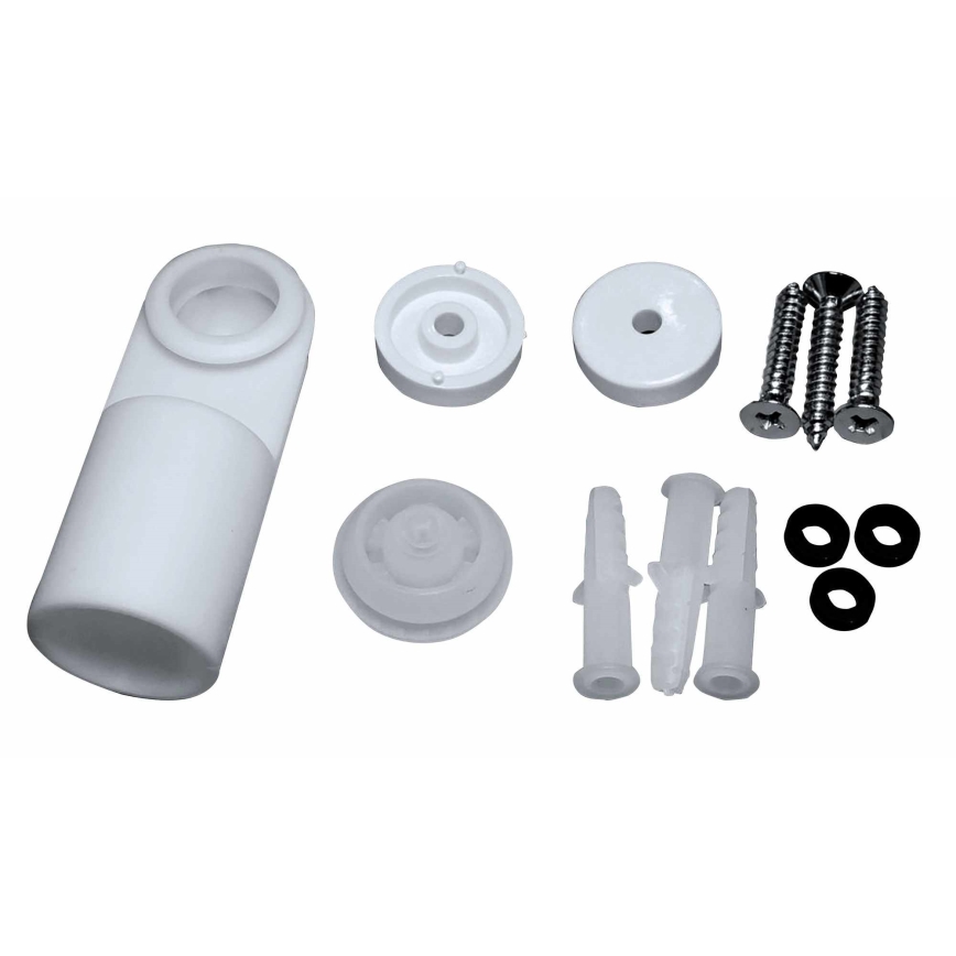 Luminária de emergência LED GATRION LED/1W/230V 6000K 1500 mAh IP54 branca