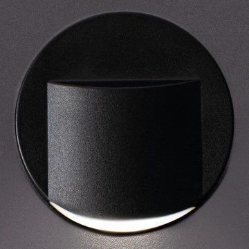 Luminária de escada LED ERINUS LED/0,8W/12V 3000K preta