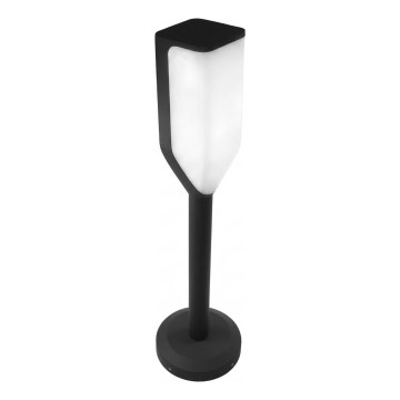 Luminária de exterior LED SAVEN LED/6W/230V 50 cm IP54 preta