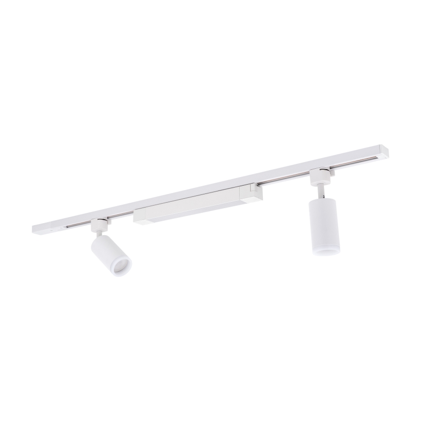 Spot LED para sistema de trilho TRACER 2xGU10/10W/230V + LED/20W 1 m branco