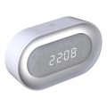 Luminária de mesa noturna LED regulável com despertador KAJA LED/1,3W/5V 3000K