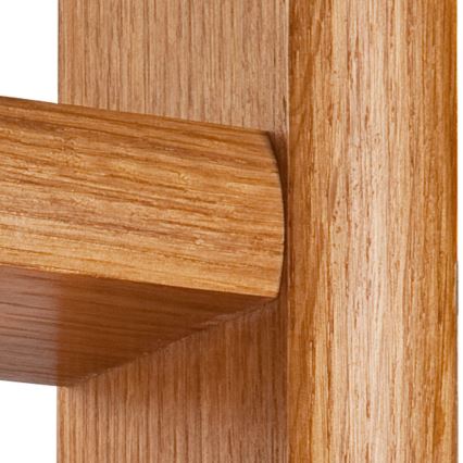 Luminária de parede 1xE27/60W/230V carvalho