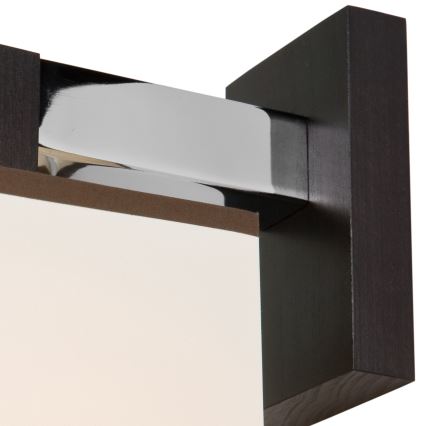 Luminária de parede AMELIA 1xE27/60W/230V faia