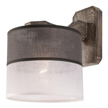 Luminária de parede ANDREA 1xE27/60W/230V faia