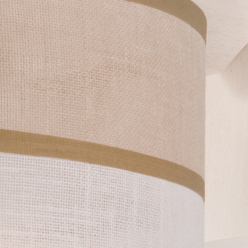 Luminária de parede ANDREA 1xE27/60W/230V faia