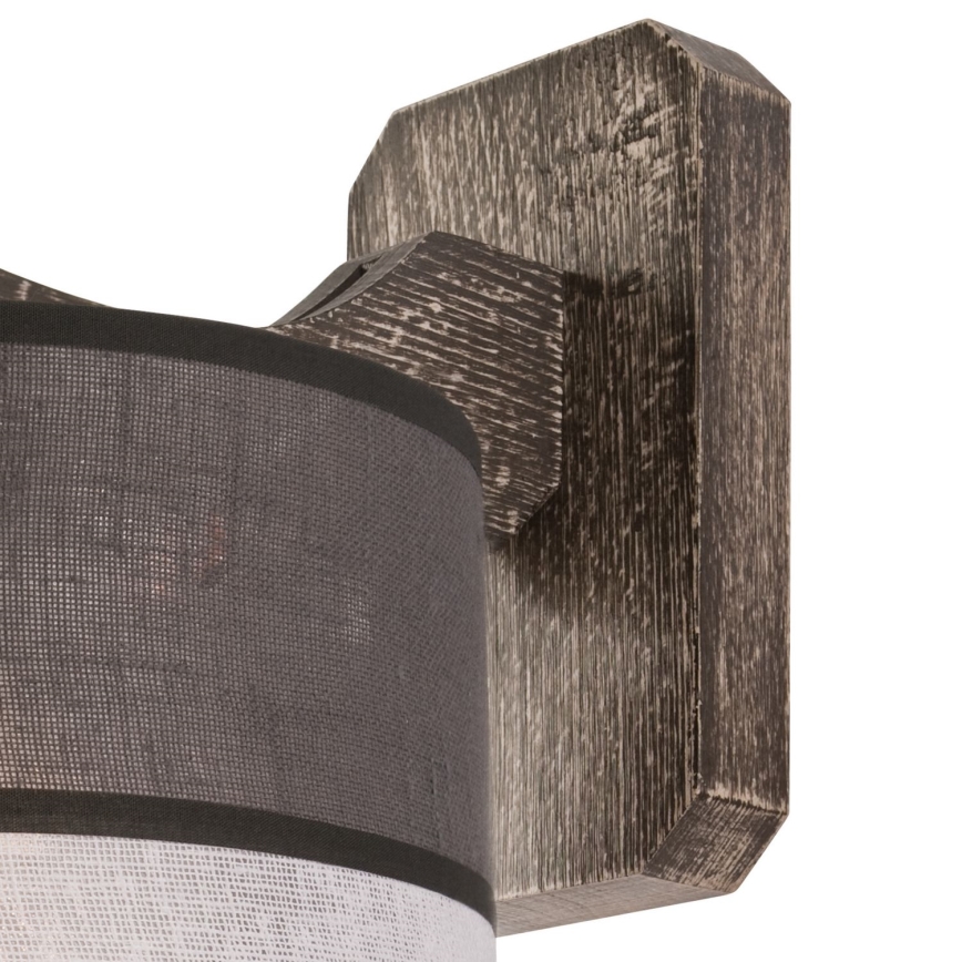 Luminária de parede ANDREA 1xE27/60W/230V faia