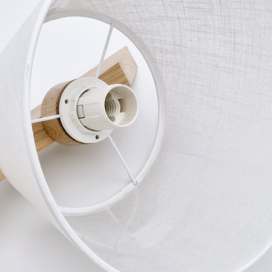 Luminária de parede ANTONIO 1xE14/40W/230V carvalho