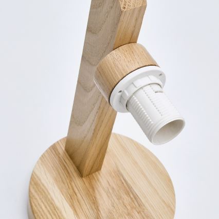 Luminária de parede ANTONIO 1xE14/40W/230V carvalho