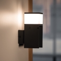 Luminária de parede exterior DASTEN 1xG9/11W/230V IP44 preta