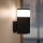 Luminária de parede exterior DASTEN 1xG9/11W/230V IP44 preta