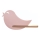 Luminária de parede infantil LED com prateleira BIRD LED/5W/230V rosa/madeira,