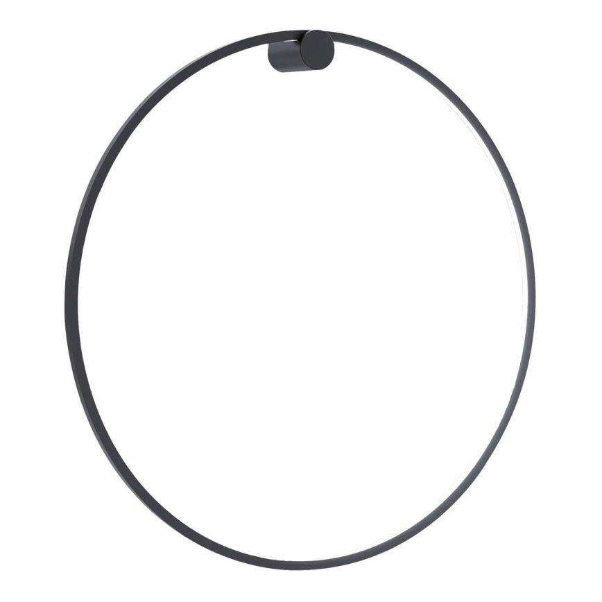 Luminária de parede LED SATURNO LED/46W/230V diâmetro 80 cm IP44 antracite