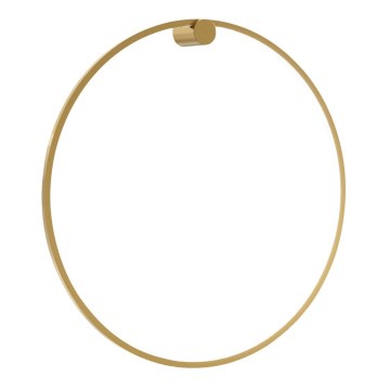 Luminária de parede LED SATURNO LED/46W/230V diâmetro 80 cm IP44 dourada