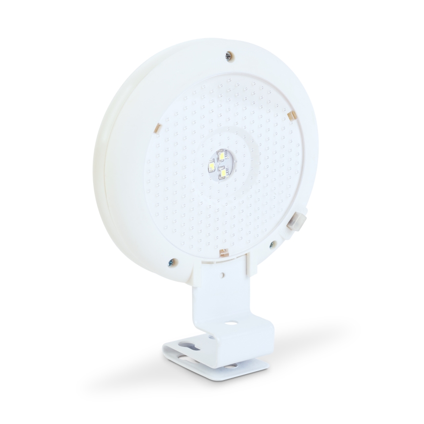 Luminária de parede solar LED/1,2V 1000 mAh IP44 branca