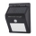 Luminária de parede solar LED com sensor LED/0,55W/3,7V 1200 mAh IP65