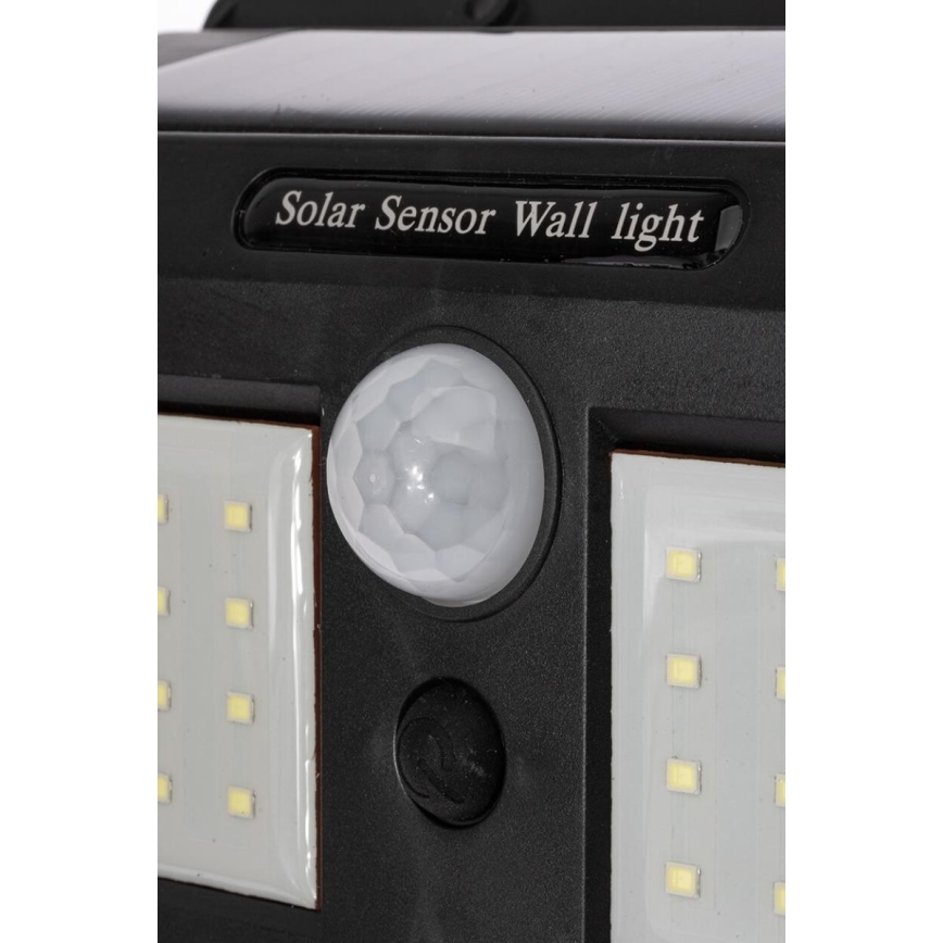 Luminária de parede solar LED com sensor LED/1,2W/3,7V 1200 mAh IP44