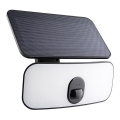 Luminária de parede solar LED com sensor LED/13W/3,7V 4000K IP65 400 mAh