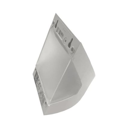 Luminária de parede solar com sensor LED/3W/3,7V 3000/4000K 1200 mAh IP54 branca