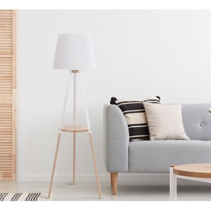 Luminária de piso VAIO WHITE 1xE27/60W/230V