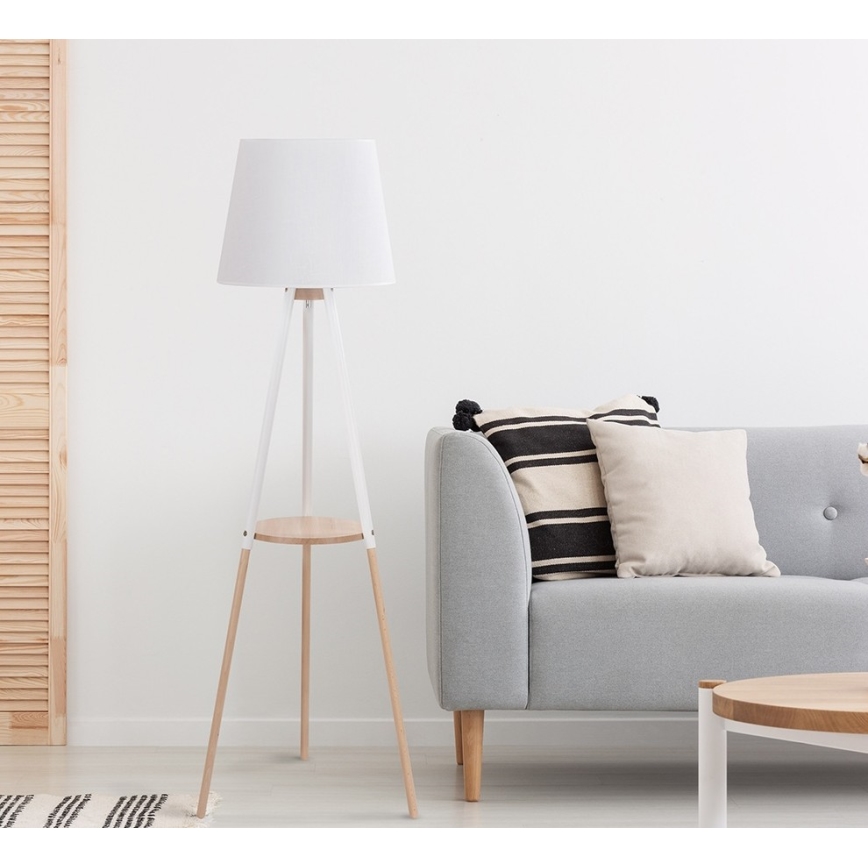 Luminária de piso VAIO WHITE 1xE27/60W/230V