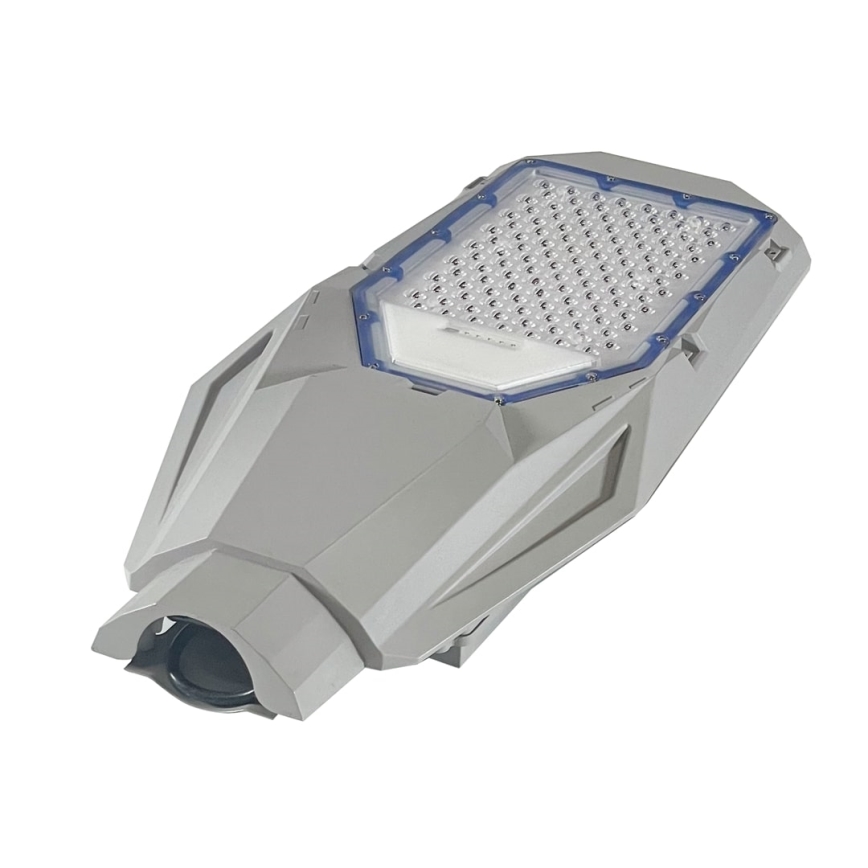 Luminária de rua LED regulável com sensor crepuscular e painel solar LED/200W/20000 mAh 6500K IP65 cinzento