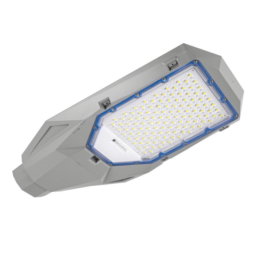Luminária de rua LED regulável com sensor crepuscular e painel solar LED/200W/20000 mAh 6500K IP65 cinzento