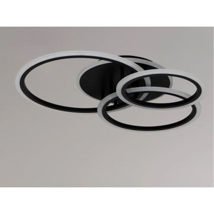 Luminária de tecto LED dimerizável LED/90W/230V 3000-6500K + comando remoto