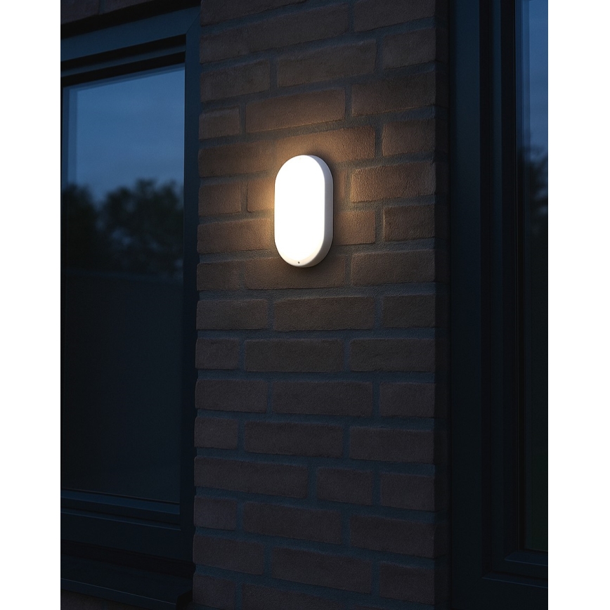 Luminária de tecto LED para exterior LED/8W/230V 4200K IP64 branca