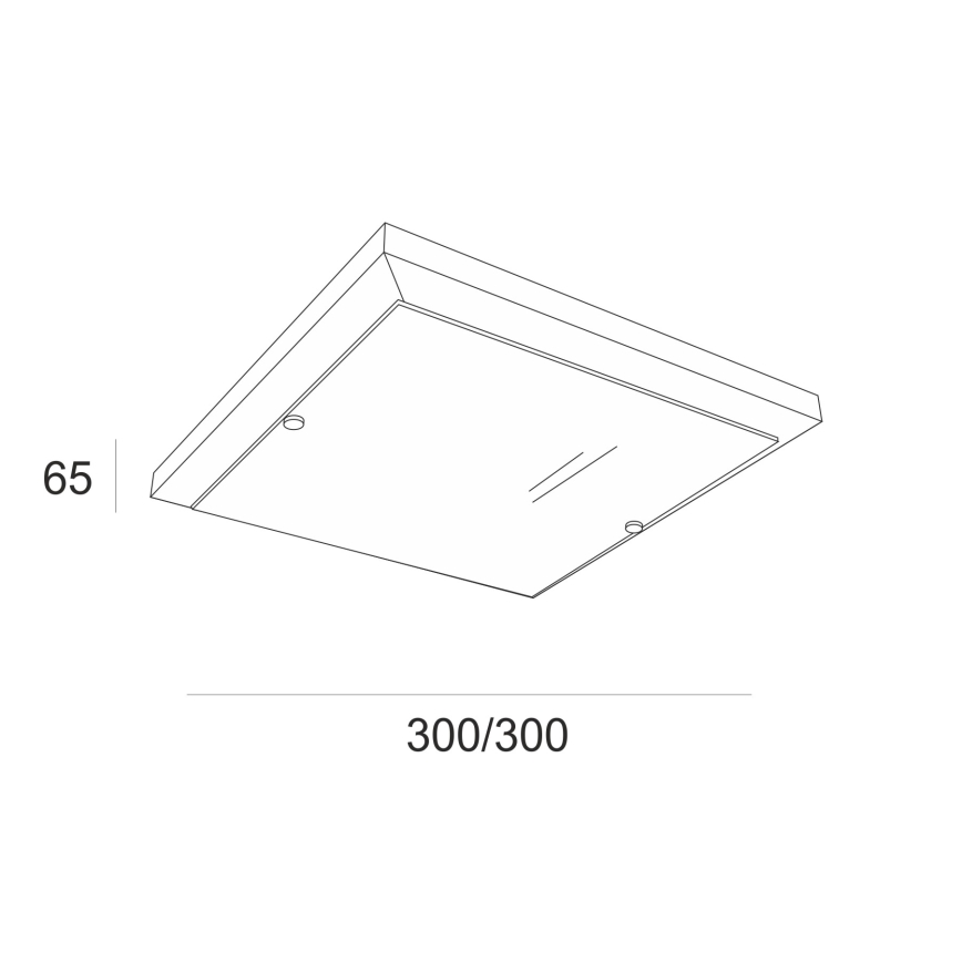 Luminária de teto 1xE27/60W/230V pinho