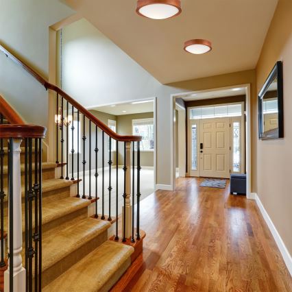 Luminária de teto 1xE27/60W/230V pinho