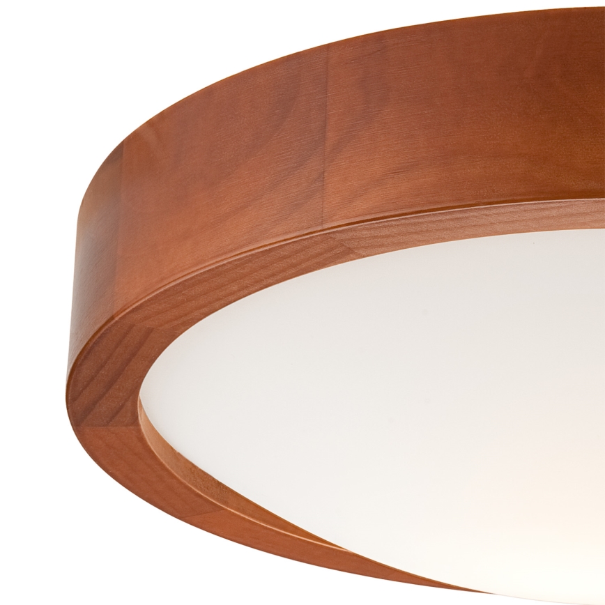 Luminária de teto 1xE27/60W/230V pinho