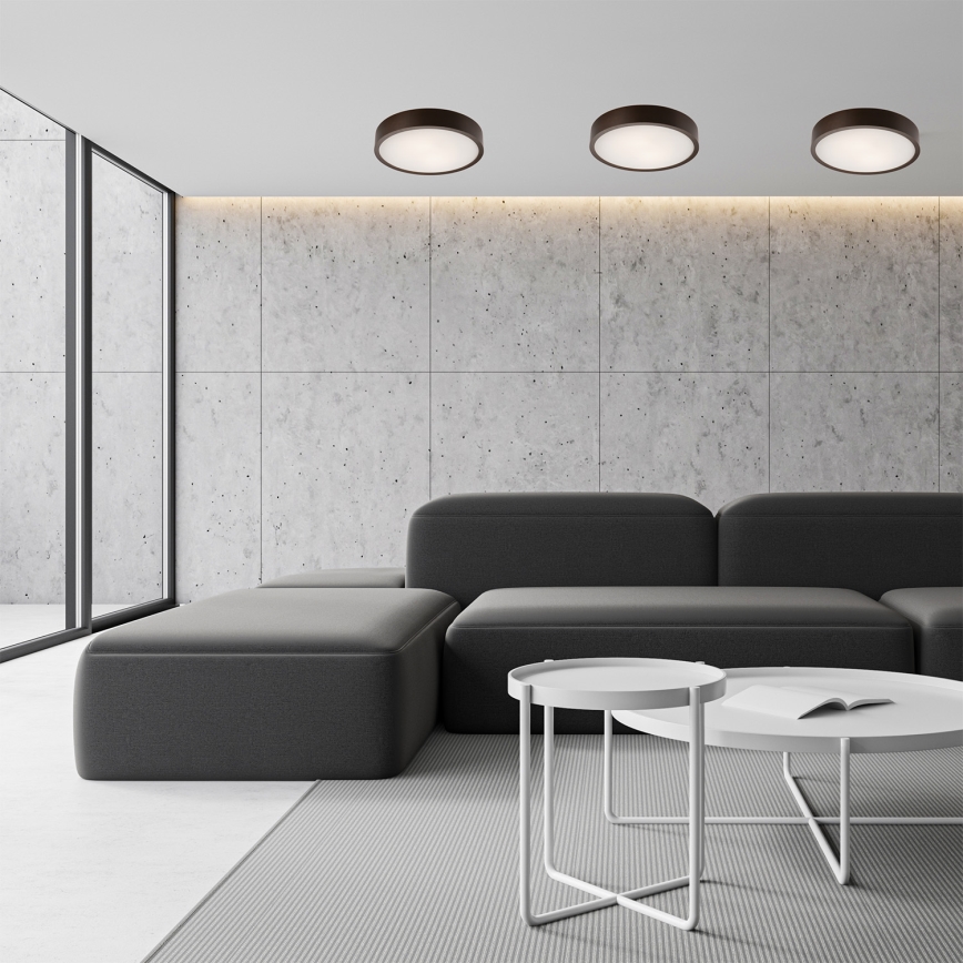 Luminária de teto 2xE27/60W/230V pinho