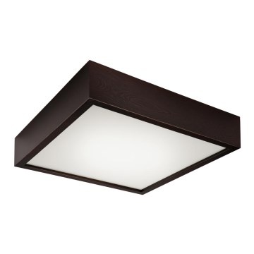 Luminária de teto 2xE27/60W/230V pinho