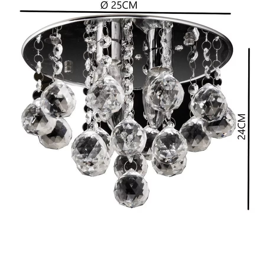 Luminária de teto 3xE14/60W/230V