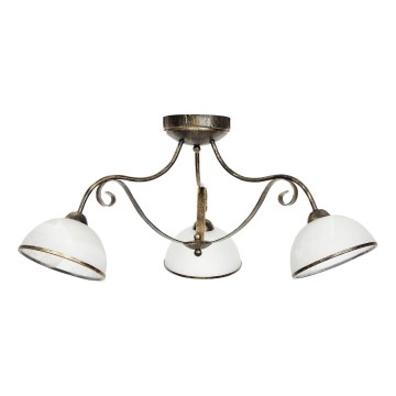 Luminária de teto ANTICA 3xE27/60W/230V