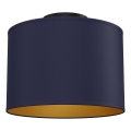Luminária de teto ARDEN 1xE27/15W/230V diâmetro 25 cm azul