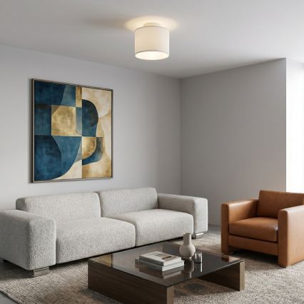 Luminária de teto ARDEN 1xE27/15W/230V, Ø 18 cm, branca