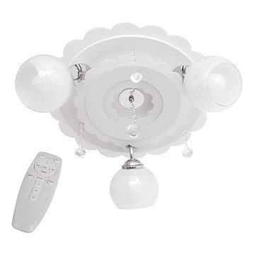 Luminária de teto ARONA 3xE27/15W/230V+LED