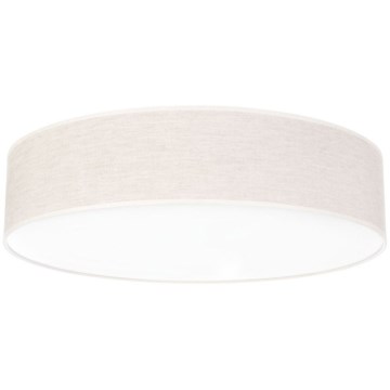 Luminária de teto BOHO 4xE27/25W/230V diâmetro 58 cm branco