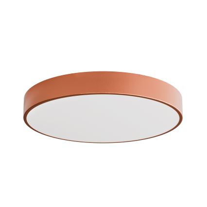 Luminária de teto com sensor de movimento e de crepúsculo CLEO 5xE27/24W/230V Ø 60 cm, acabamento em cobre