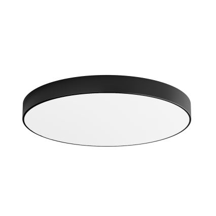 Candeeiro de tecto CLEO com sensor de presença e crepuscular, 6xE27/24W/230V, diâmetro 80 cm, preto