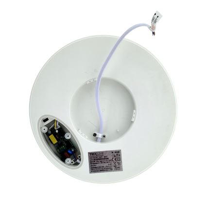 Candeeiro de tecto LED para casa de banho com sensor de movimento LED/20W/230V 3000/4000/6500K Ø 23 cm IP54 branco